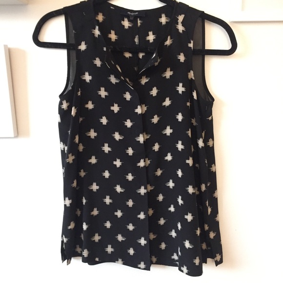 Madewell Silk Composition Tank Top - Picture 2 of 5
